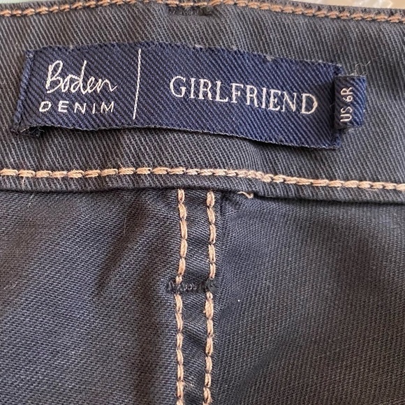 Boden Demin Womens Size 6 R Button Fly Mid Rise Girlfriend Ankle Jeans FLAW - Picture 5 of 7